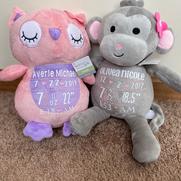 Personalized Birth Stat Stuffies! - Picture 4 of 8